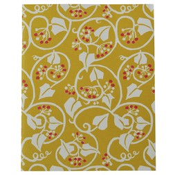 Slim Exercise Book Ivy Piccalilli and Cranberry