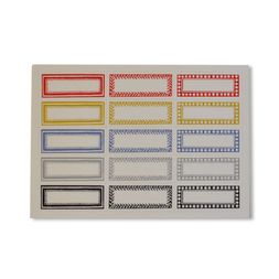 Packet of 30 Adhesive Narrow Labels
