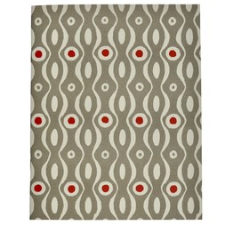 Lined Exercise Book Persephone Grey and Crimson