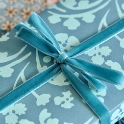 Velvet Ribbon Petrol