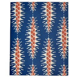 Lined Exercise Book Pinecone Blue and Red