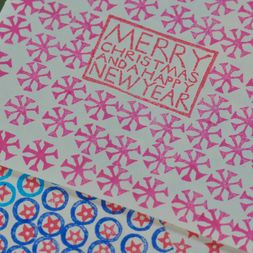 Printing Block Merry Christmas
