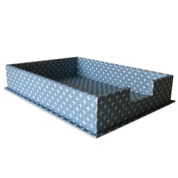 Small Letter Tray Little Stars Faded Denim