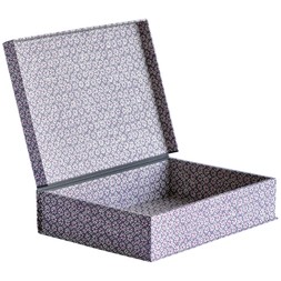 A4 Box File Sea Urchin French Lavender