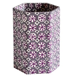 Sea Urchin French Lavender Pencil Pot