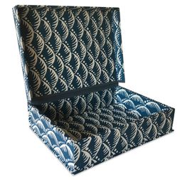 A5 Box File Wave Indigo