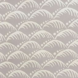 Patterned Paper Wave Pearl Grey