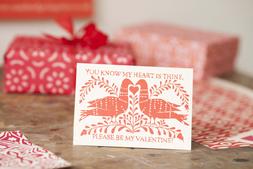 Be My Valentine Card