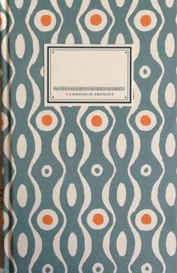 Hardback Notebook Persephone Teal and Orange