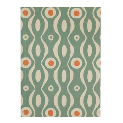 Pocket Notebook Persephone Teal and Orange