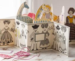 Double-sided Concertina Cards