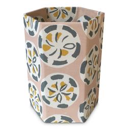 Hexagonal Pencil Pot Charleston Roundel