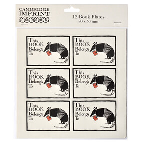 Twelve Bookplates Armadillo