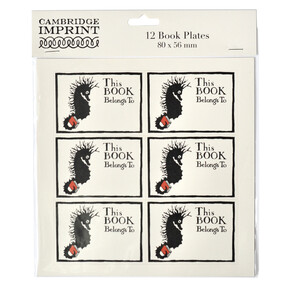 Twelve Bookplates Seahorse
