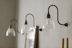 Ledbury Swan Neck Wall Light gbp270.00 Credit Kitchen Makers,Inglis Hall.2