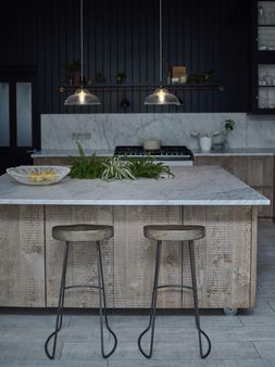 Skinny ribbed Wye Valley pendant lights