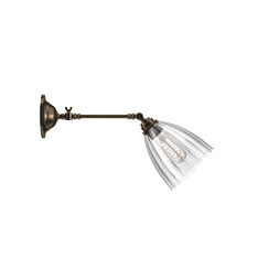 Ledbury Ribbed Reading Wall Light
