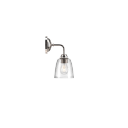 Pixley Clear Contemporary Wall Light