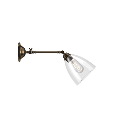 Ledbury Clear Reading Wall Light