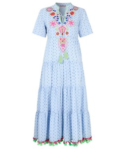 Aimee Embroidered Maxi Dress £70