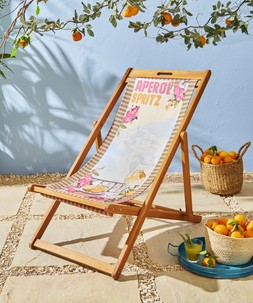 Aperol Spritz Garden Deck Chair £99
