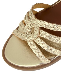 Azure Gold Sandals, £50 3