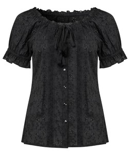 Beautiful Broderie Top £35