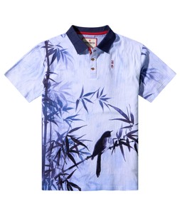 Brilliant Bamboo Print Polo, £39