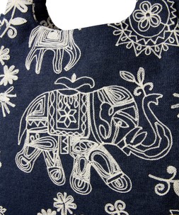 Embroidered Safari Tassel Bag, £40 3