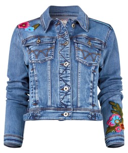 Enchanting Embroidered Elephant Denim Jacket £75