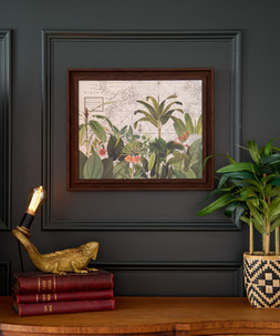 Exotic Wildlife Framed Canvas Print £65