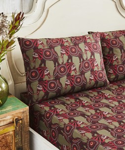 Floral Elephant Cotton Matching Bedding £14- £32