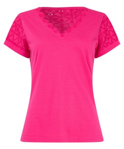Florence Broderie Insert T-Shirt £25
