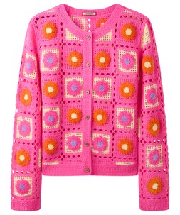 Fun And Floral Crochet Cardigan £50