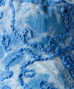 Indigo Stitch Floppy Hat, £25 1