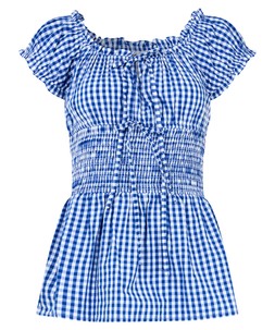 Jolene Gingham Top £40
