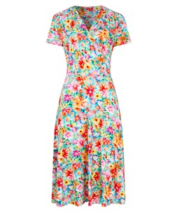 Joyful Floral Jersey Dress £48