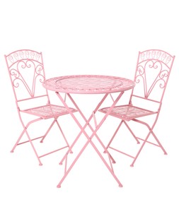 Leaf Lace Metal Bistro Set £220