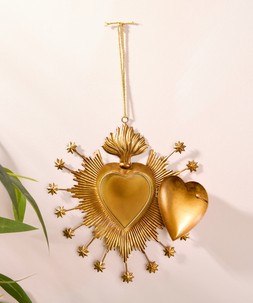 Locket Sacred Heart Wall Hanging Decoration £45
