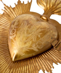 Locket Sacred Heart Wall Hanging Decoration £45