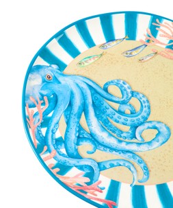 Magnificent Marine Octopus Serving Plate £32