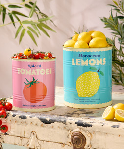 Moroccan Lemons Storage Tins £25