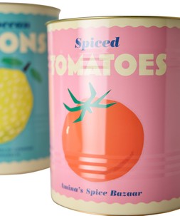 Moroccan Lemons Storage Tins £25