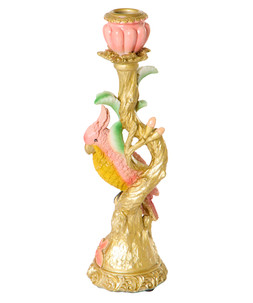 Opulent Rosy Bird Candle Holder £36
