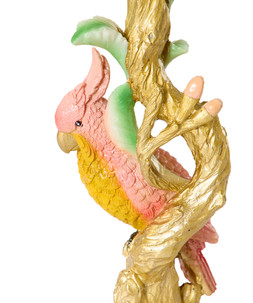 Opulent Rosy Bird Candle Holder £36
