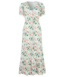 Penelope Printed Crinkle Dress £60