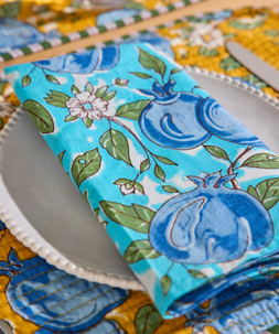 Pop Of Pomegranate Pack Of 4 Napkins £20