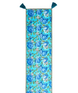 Pop Of Pomegranate Reversible Table Runner £42