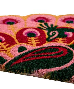 Pretty Peacock Doormat £18