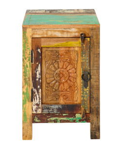 Reclaimed Wooden Bedside Cabinet £195
